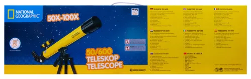picture Bresser National Geographic 50/600 AZ Telescope with Mount,  15