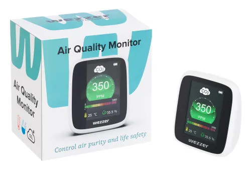 photo Levenhuk Wezzer Air MC20 Air Quality Monitor,  3