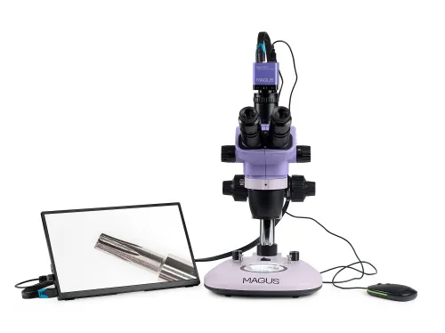 picture MAGUS Stereo D8T LCD BASE Digital Stereomicroscope,  5