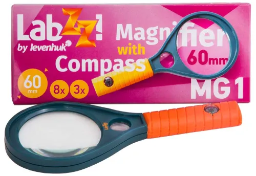 picture Levenhuk LabZZ MG1 Magnifier with Compass,  2