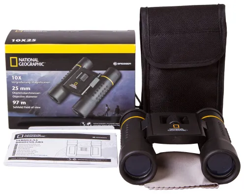 photo Bresser National Geographic 10x25 Binoculars,  6