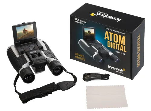 photo Levenhuk Atom Digital DB20 LCD Binoculars,  2