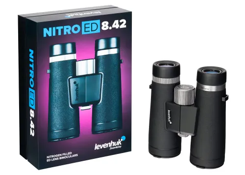 photograph Levenhuk Nitro ED 8x42 Binoculars,  4