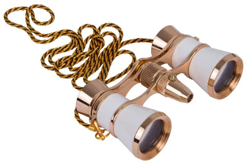 image Levenhuk Broadway 325F Opera Glasses (with LED light and chain),  7