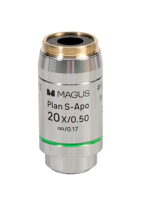 photo MAGUS FL S-APO60 PlanF S-Apo 4х/10х/20х/40х/100х oil ∞/0.17 H60mm Objective Set,  6