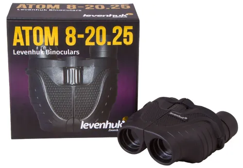 photograph Levenhuk Atom 8–20x25 Binoculars,  3
