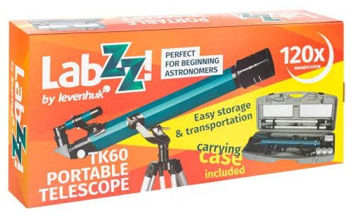 picture Levenhuk LabZZ TK60 Telescope with case,  14