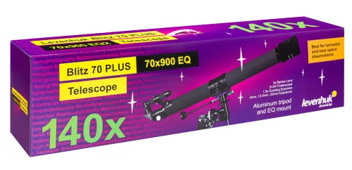 image Levenhuk Blitz 70 PLUS Telescope,  12