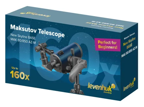picture Levenhuk New Skyline BASE МАК 80/850 AZ-M Telescope ,  2