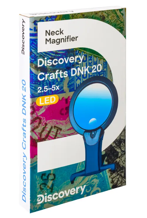 photograph Levenhuk Discovery Crafts DNK 20 Neck Magnifier,  10