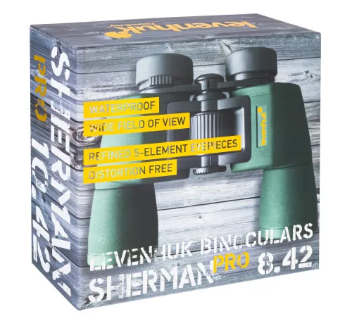 photo Levenhuk Sherman PRO 8x42 Binoculars,  10