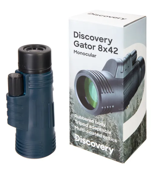 image Levenhuk Discovery Gator 8x42 Monocular,  9