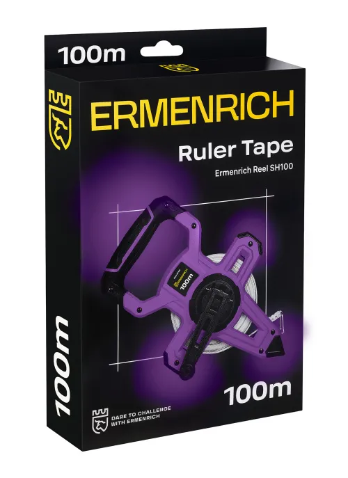 photo Ermenrich Reel SH100 Land Measuring Tape,  7