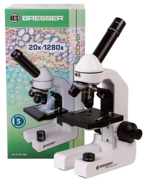 photo Bresser BioDiscover 20x–1280x Microscope,  12