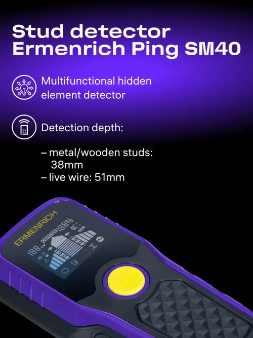 photograph Ermenrich Ping SM40 Stud Detector,  8