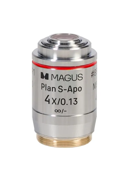 photo MAGUS FL S-APO60 PlanF S-Apo 4х/10х/20х/40х/100х oil ∞/0.17 H60mm Objective Set,  3