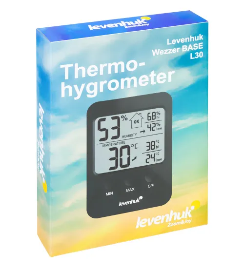 image Levenhuk Wezzer BASE L30 Thermohygrometer,  9