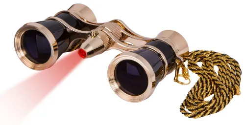 image Levenhuk Broadway 325F Opera Glasses (with LED light and chain),  13