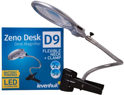 photograph Levenhuk Zeno Desk D9 Magnifier,  3