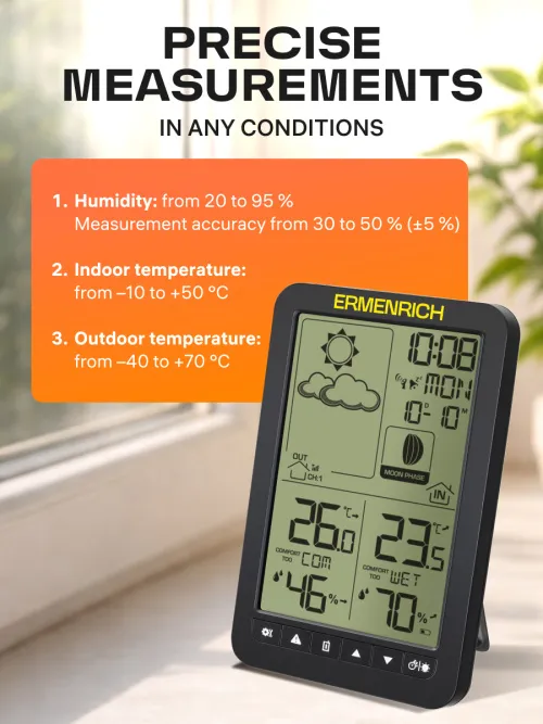 photo Ermenrich Report WR20 Weather Station,  14