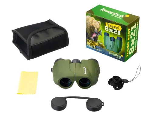 image Levenhuk Travel 8x21 Binoculars,  4