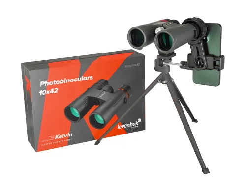 photograph Levenhuk Kelvin Snap 10x42 Photobinoculars,  2