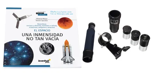 picture Levenhuk Discovery Spark 767 AZ Telescope with book,  3