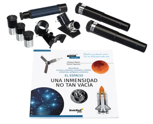 picture Levenhuk Discovery Spark 607 AZ Telescope with book,  3