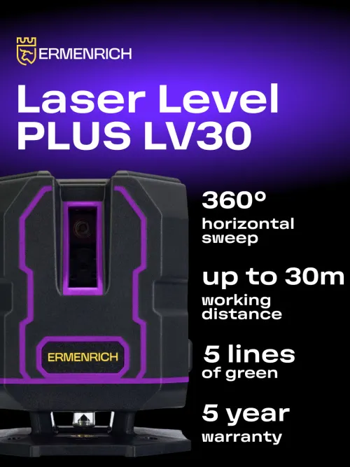 picture Ermenrich PLUS LV30 Laser Level,  11