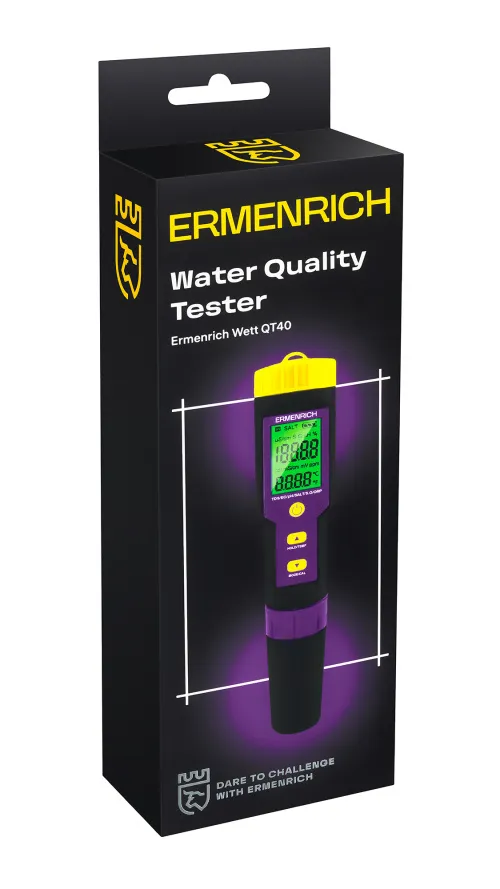 image Ermenrich Wett QT40 Water Quality Tester,  6