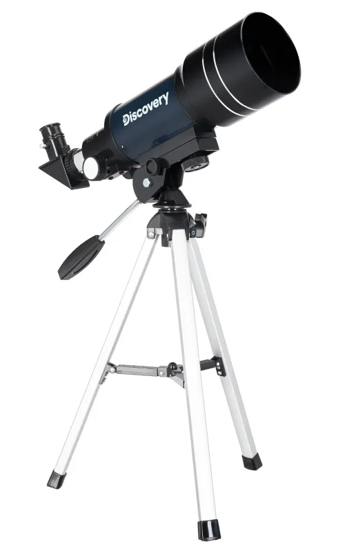 photograph Levenhuk Discovery Spark 703 AZ Telescope with book,  7