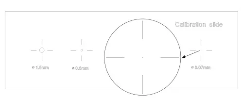 picture MAGUS CS5 Calibration Slide (XY0.01/0.07/0.15/0.6/1.5),  7