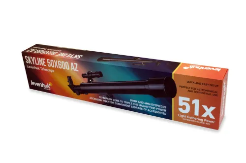 photograph Levenhuk Skyline 50x600 AZ Telescope,  7