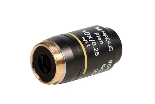 image MAGUS 10PL60V Plan 10х/0.25 ∞/1.2 H60mm Objective,  4
