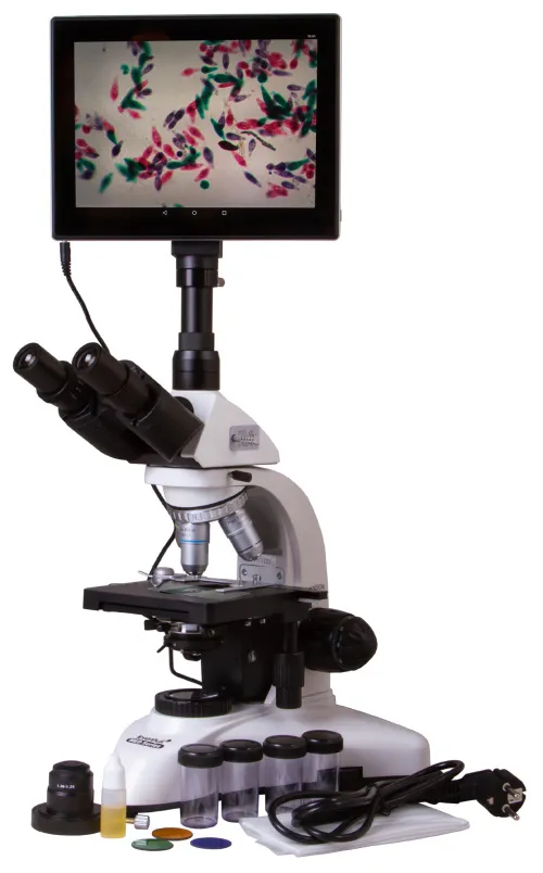 photo Levenhuk MED D25T LCD Digital Trinocular Microscope,  2