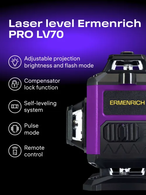photograph Ermenrich PRO LN35 Laser Level,  13