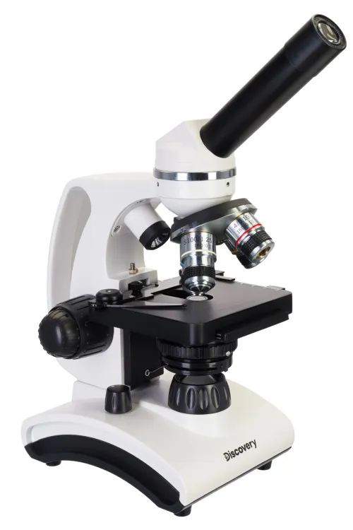 photograph Levenhuk Discovery Atto Polar microscope with book,  6