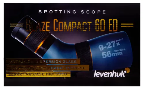 photo Levenhuk Blaze Compact 60 ED Spotting Scope,  18