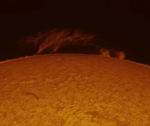 photo LUNT LS100THa/B1200 H-alpha Solar Telescope,  2