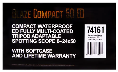 photo Levenhuk Blaze Compact 50 ED Spotting Scope,  19