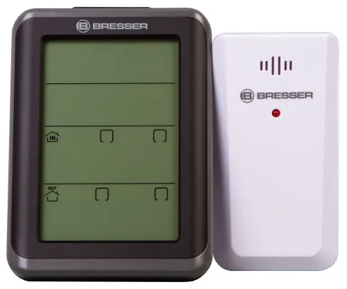 photograph Bresser MyClimate Thermo/Hygrometer Clock, white,  11