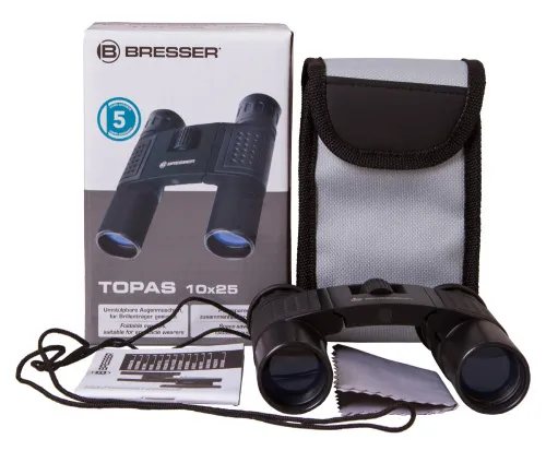 photograph Bresser Topas 10x25 Binoculars,  6