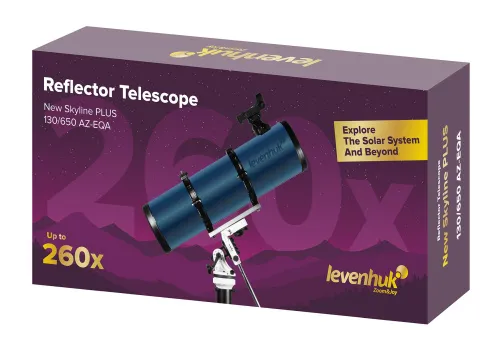 photo Levenhuk New Skyline PLUS 130/650 AZ-EQA Telescope,  2
