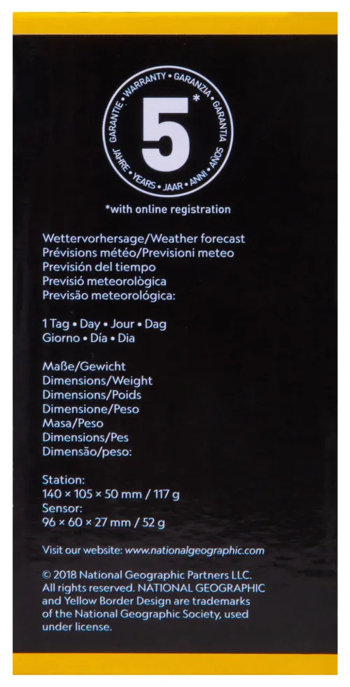 photograph Bresser National Geographic Weather Station, transparent,  14