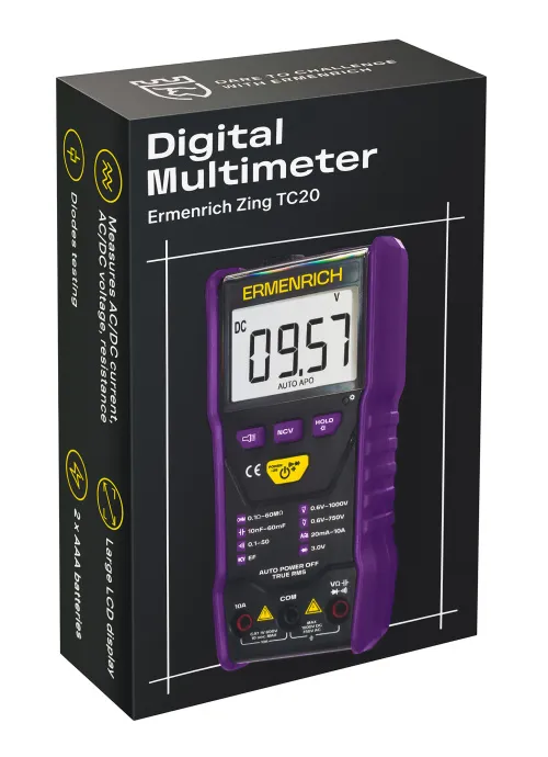 image Ermenrich Zing TC20 Digital Multimeter,  7