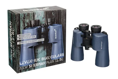 photograph Levenhuk New Sherman PLUS 12x50 Binoculars,  5
