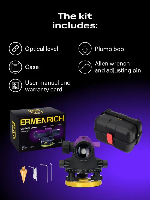 image Ermenrich PL40 Optical Level,  16