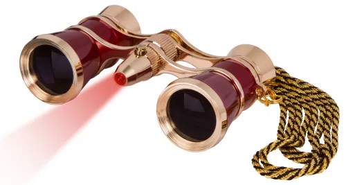 image Levenhuk Broadway 325F Opera Glasses (with LED light and chain),  13