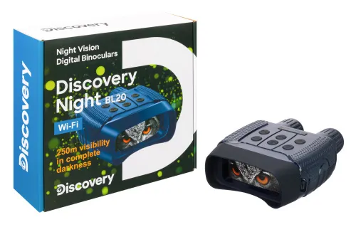 photo Levenhuk Discovery Night BL20 Digital Night Vision Binoculars with Tripod,  3