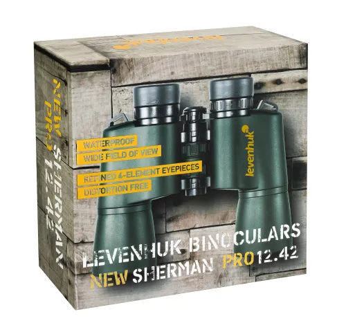 image Levenhuk New Sherman PRO 12x42 Binoculars,  13